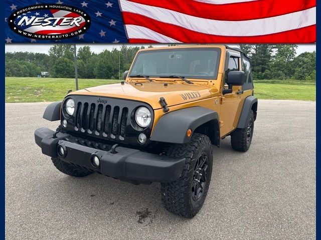 2014 Jeep Wrangler Sport in Ampd — front three-quarter view