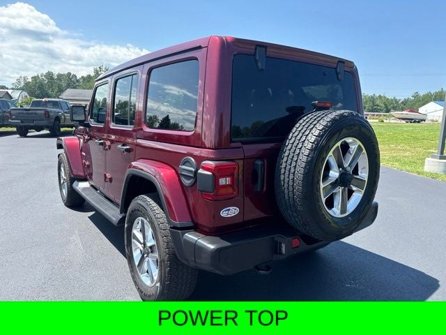 2021 Jeep Wrangler — rear three-quarter view