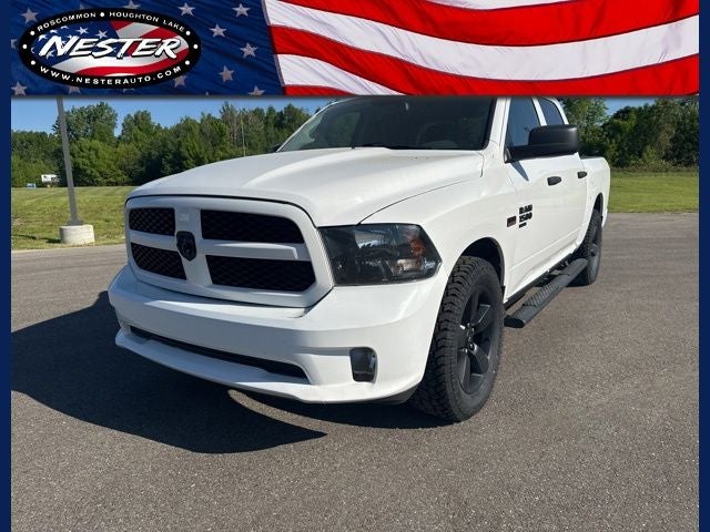 2019 RAM 1500 Classic ST in Bright White — front three-quarter view