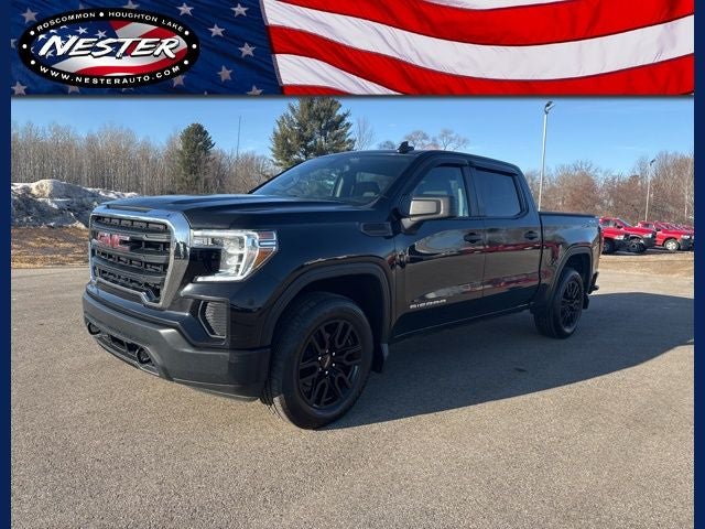 2021 GMC Sierra 1500 Base in Onyx Black — front three-quarter view